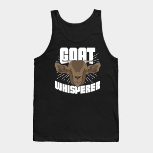 Goat Whisperer Animal Lover Gift Tank Top